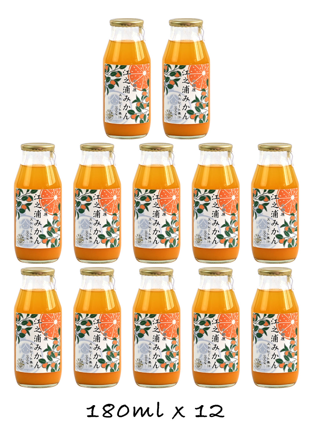 江之浦みかん180ml 12本入 | 江之浦果樹園 maruesu